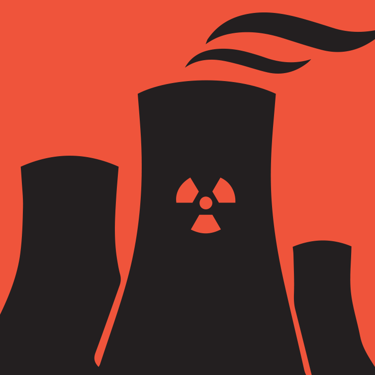 Nuclear Energy Generation Icon